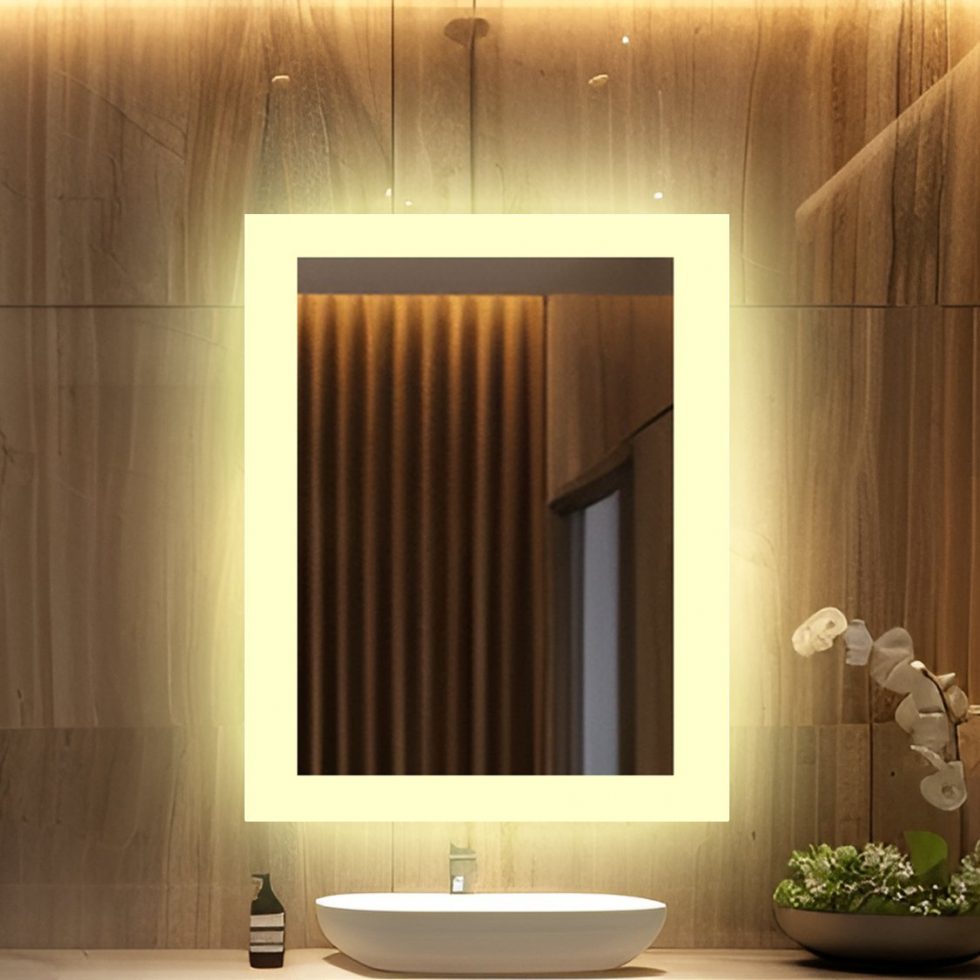 Backlit Led Lighted Mirror Vertical | Artforhotel